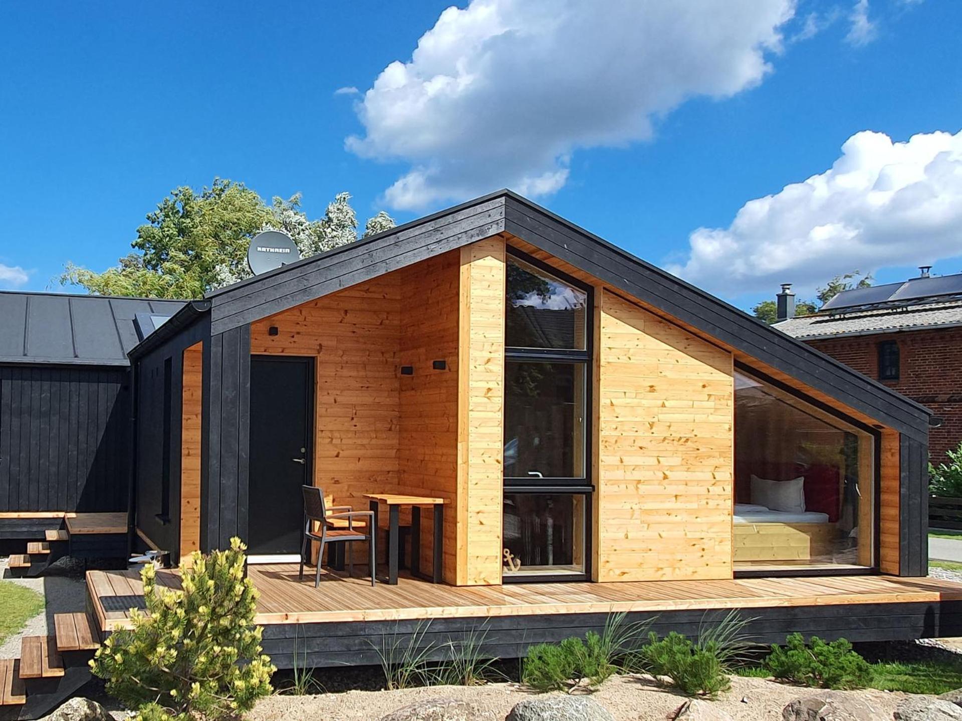 Werder Chalet -- Wolke 7 -- Ostsee-Strand 150M I Sauna I Ekamin I Tiny House Fuer 2 Personen I By "Meyers Am Meer" Boiensdorf Buitenkant foto