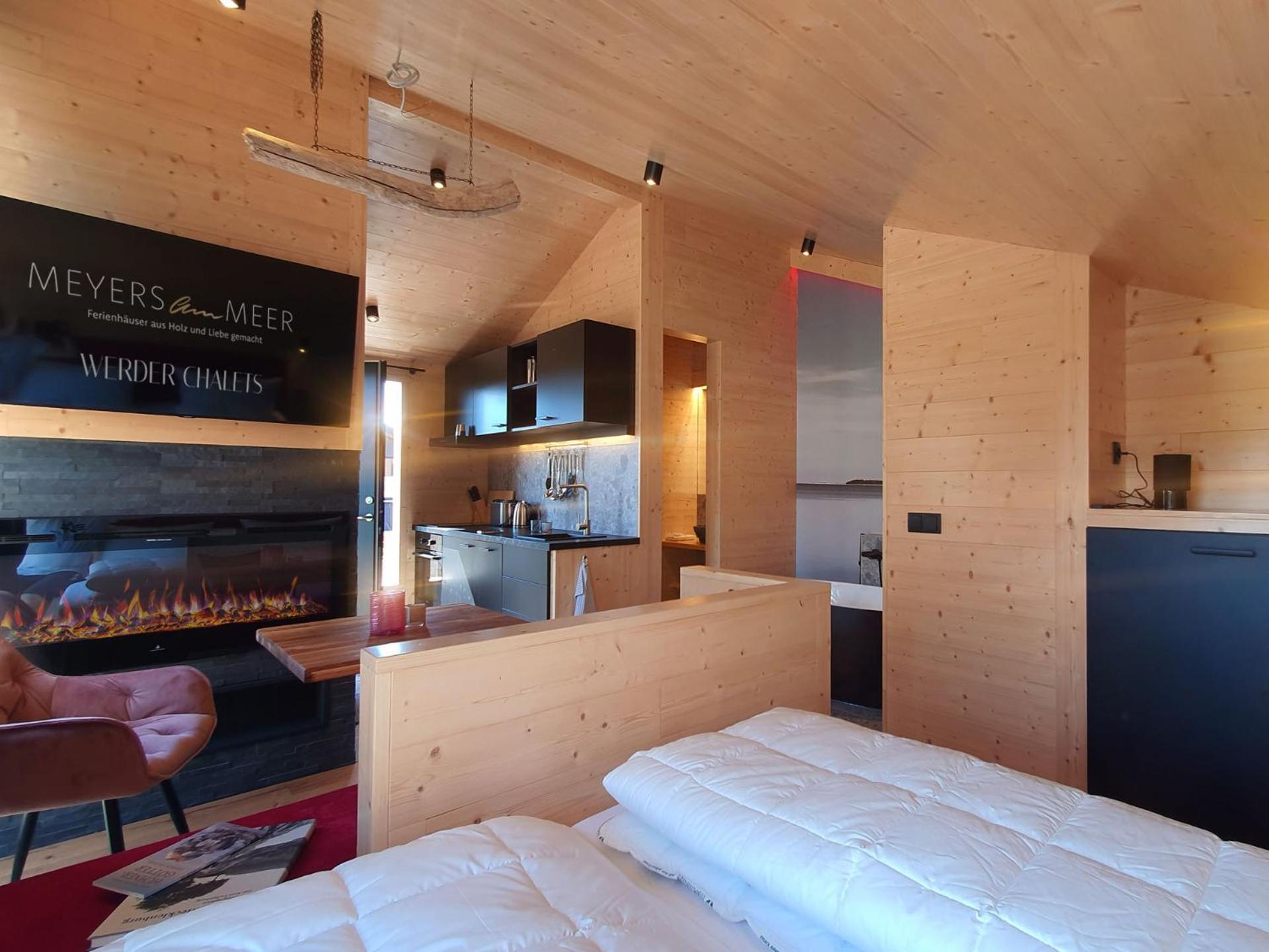 Werder Chalet -- Wolke 7 -- Ostsee-Strand 150M I Sauna I Ekamin I Tiny House Fuer 2 Personen I By "Meyers Am Meer" Boiensdorf Buitenkant foto